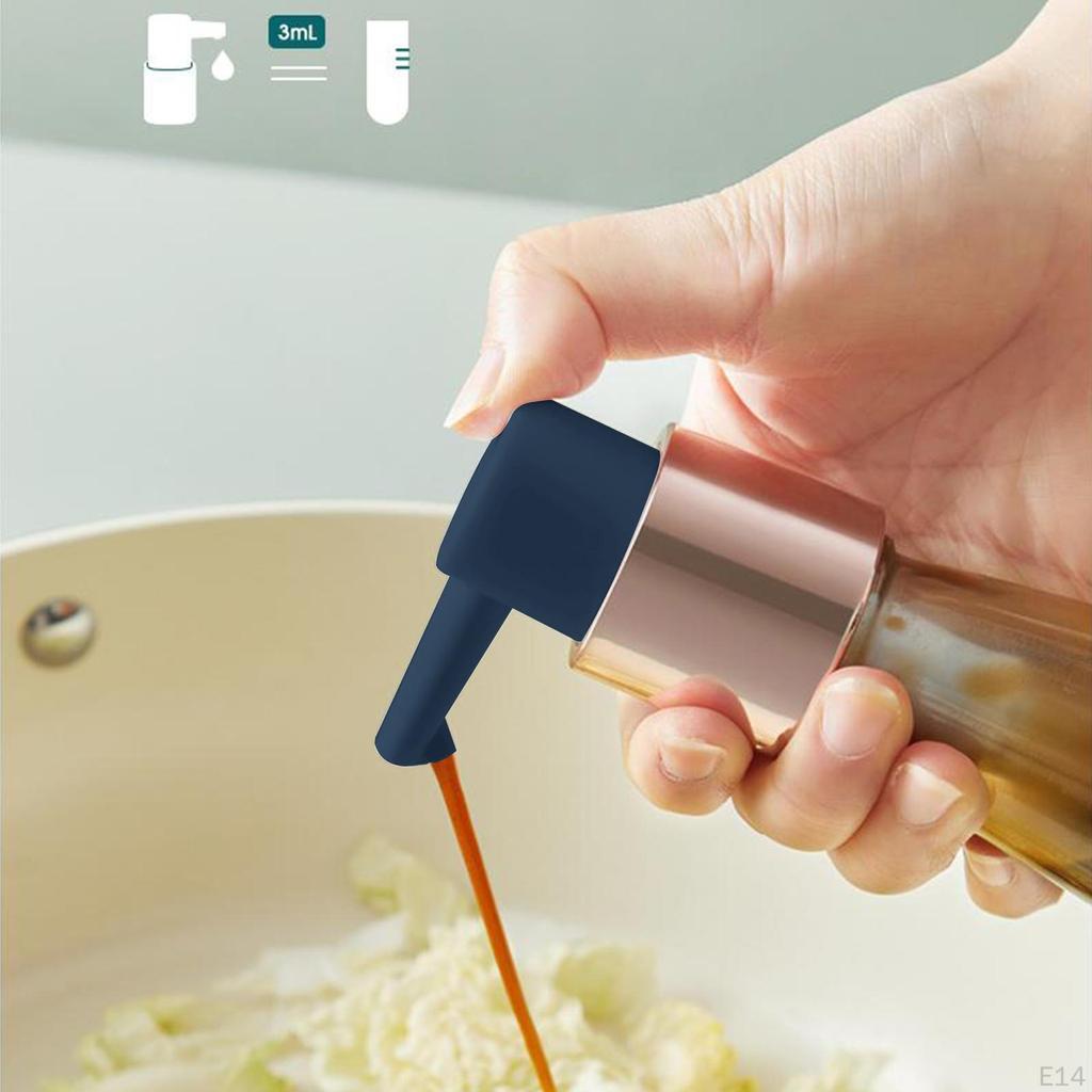 Saucenspender Pumpe Küchenhelfer mit Schlauch Druckölzerstäuber Druckkopf Sirupflasche