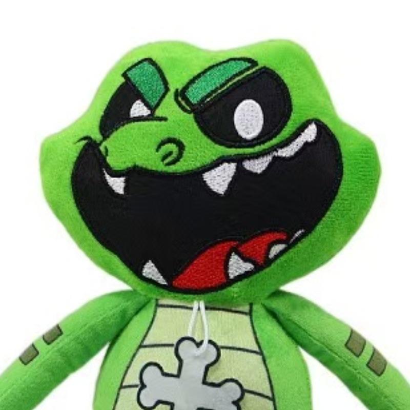 Poppy Playtime Crocodile Plush Toy - Small Nightmare Animal Figure 25 cm