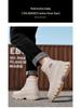 Men's Waterproof Leather & Fur Snow Boots - Non-Slip, Warm High-Top Workwear Martin Boots