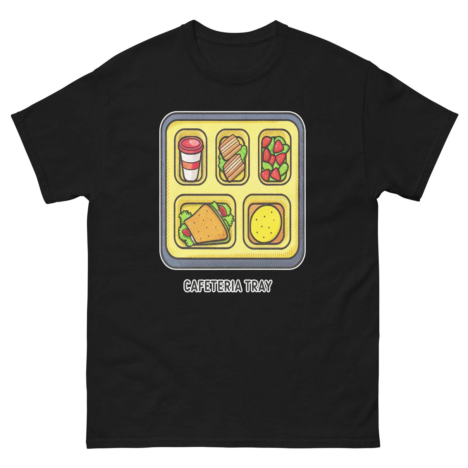 

Cafeteria Tray School Classroom Object Office Teacher T-Shirt 4XL