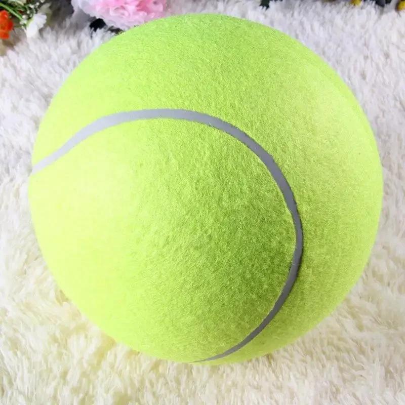 Pelota de Tenis para Perro Grande Juguetes Gigantes para Mascotas para Masticar Firma Mega Jumbo Pelota para Niños Entrenamiento 9.5 Pulgadas