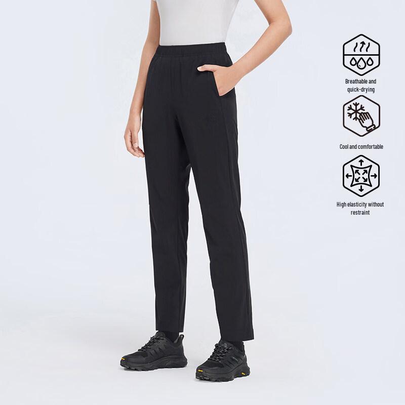 Pelliot Women s Outdoor Quick-Dry Straight Leg Casual Sports Pants S