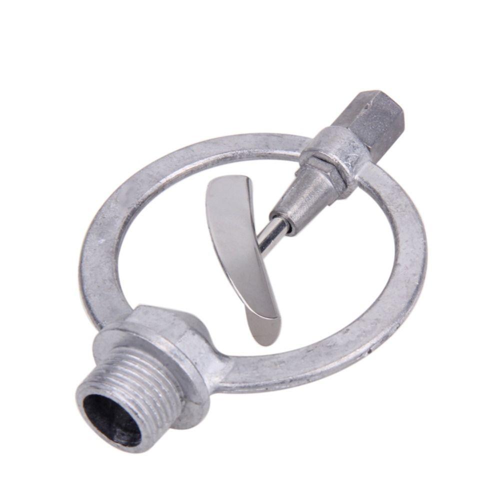 360 Degree Rotation Zinc Zinc Alloy Rain Nozzle Irrigation Sprinkler  Landscape Greenhouse