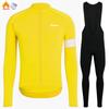 Winterjacke Herren Radbekleidung 2025 Raudax Winter Radtrikot MTB Radhosen Set Ropa Ciclismo Triathlon Radsport-Set