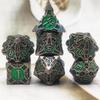 RPG Dice Toxic Portal Set of 7 Metal Dice