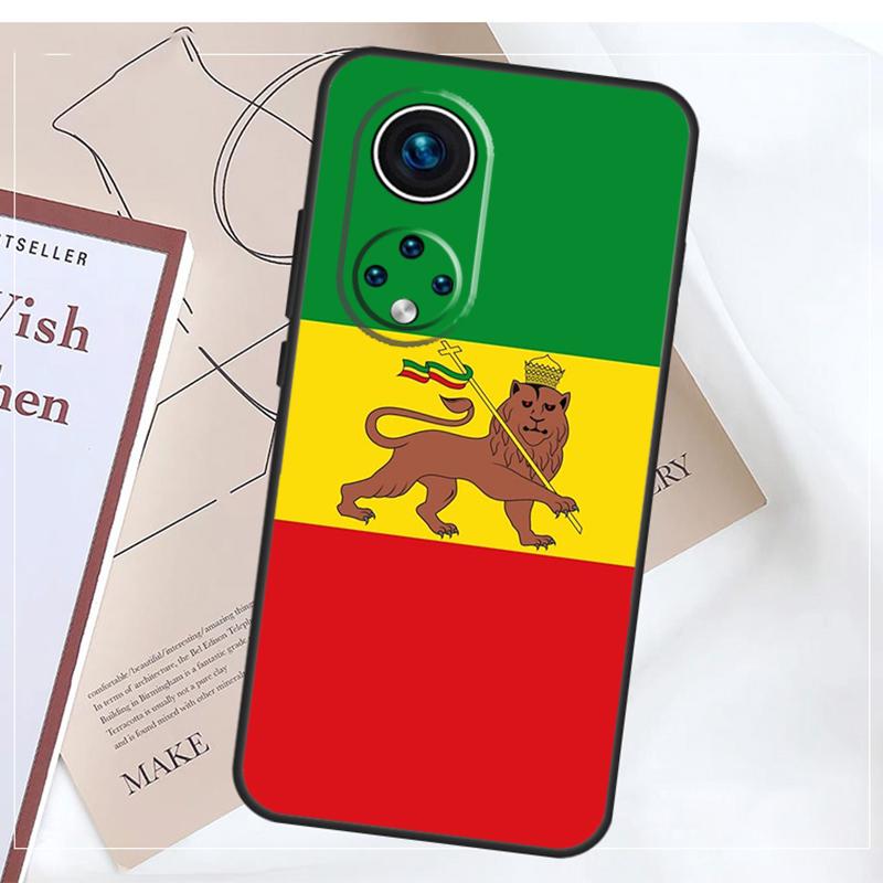 Rasta Lion Case For Honor Magic 5 6 7 8 Pro X9a X9b X9c X9d X8b X8c Win RT 50 70 90 200 400 Lite Cover