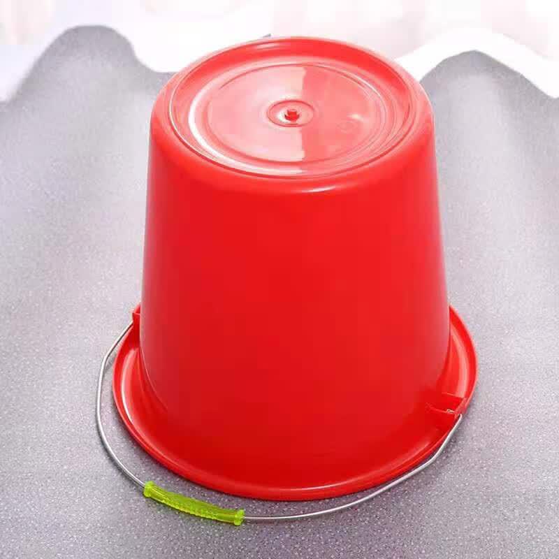 Portable 15L Thickened Plastic Water Bucket