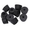 A84X-100 Pcs 21 X 12 Mm Conical Recessed Foot Feet Rubber Buffer Material: Rubber