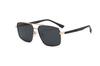 KAJILA 2026 Men's Retro Square Frame Polarized Sunglasses with Double Bridge Sun Protection