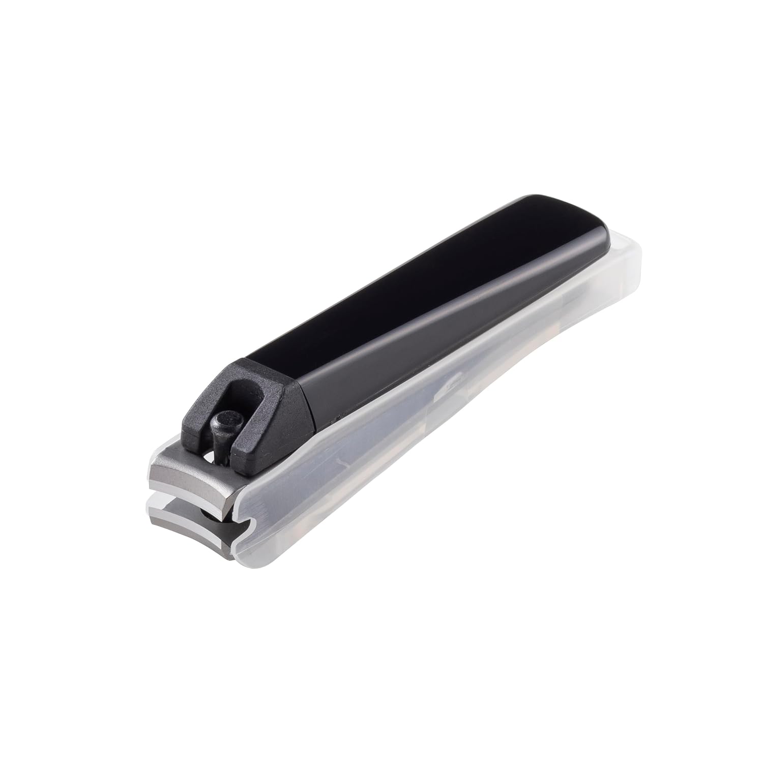 KAI Nail Clipper Type001S Black Curved Blade Made Japan KE0120