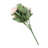 Fake Rose Bouquet Artificial Flowers Silk Bouquet with 7 Heads Perfect Home Decoration for Wedding Party and More