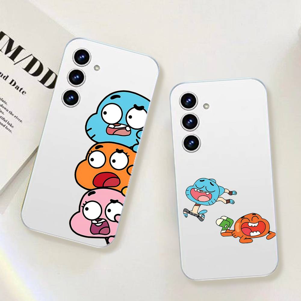 Süße H-Darwin Watterson-S Handyhülle Für Samsung Galaxy Transparente Hülle A52 A12 A51 S21 Edge S22ULTRA S23 S24 S20LITE Plus Ult