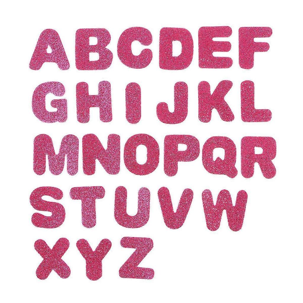 26 Letters Eva Pasters for Decorative Use 390Pcs Glittering Stickers