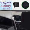 Magnetic Car Phone Holder For Toyota Camry MK8 2021 2022 15W Wireless Charging Phone Stand Base Car Accessories Mounts Holder