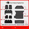 Waterproof TPE Floor & Trunk Mats for 2022 Tesla Model X (LHD & RHD)
