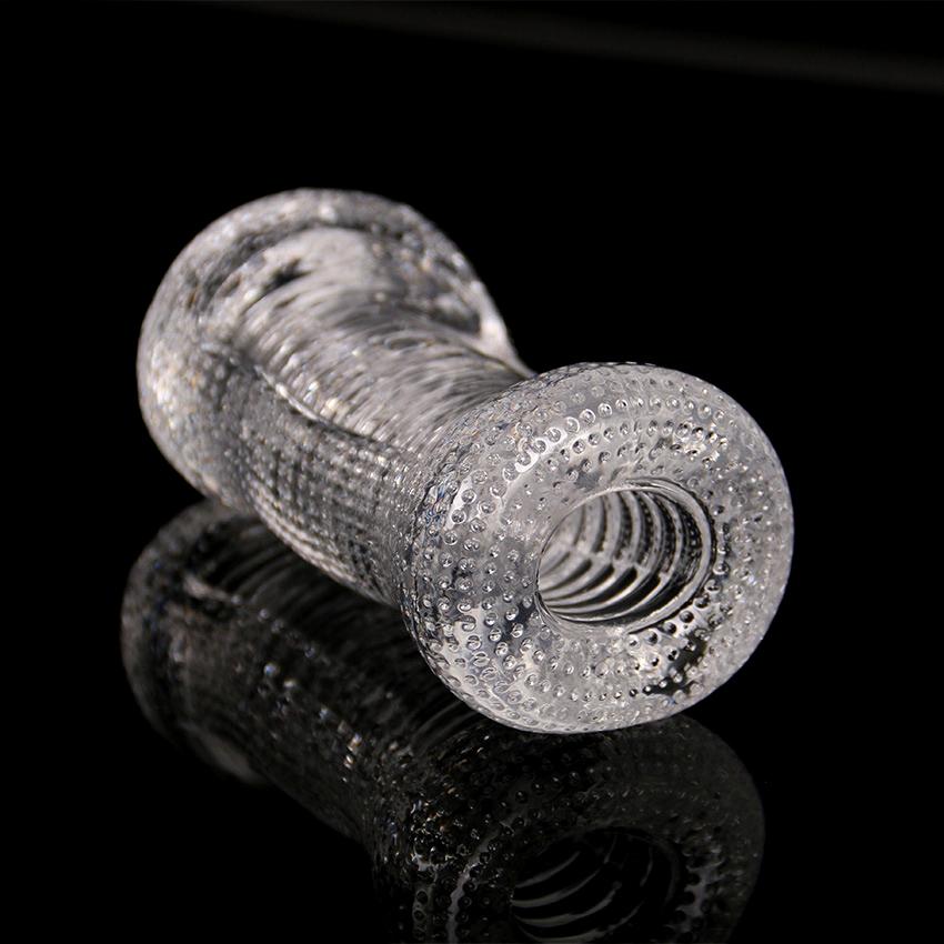 Silicone Transparent Vagina Pussy Masturbation Products Man Sex Toys Men Work Out Endurance Exercise Adult Sexual