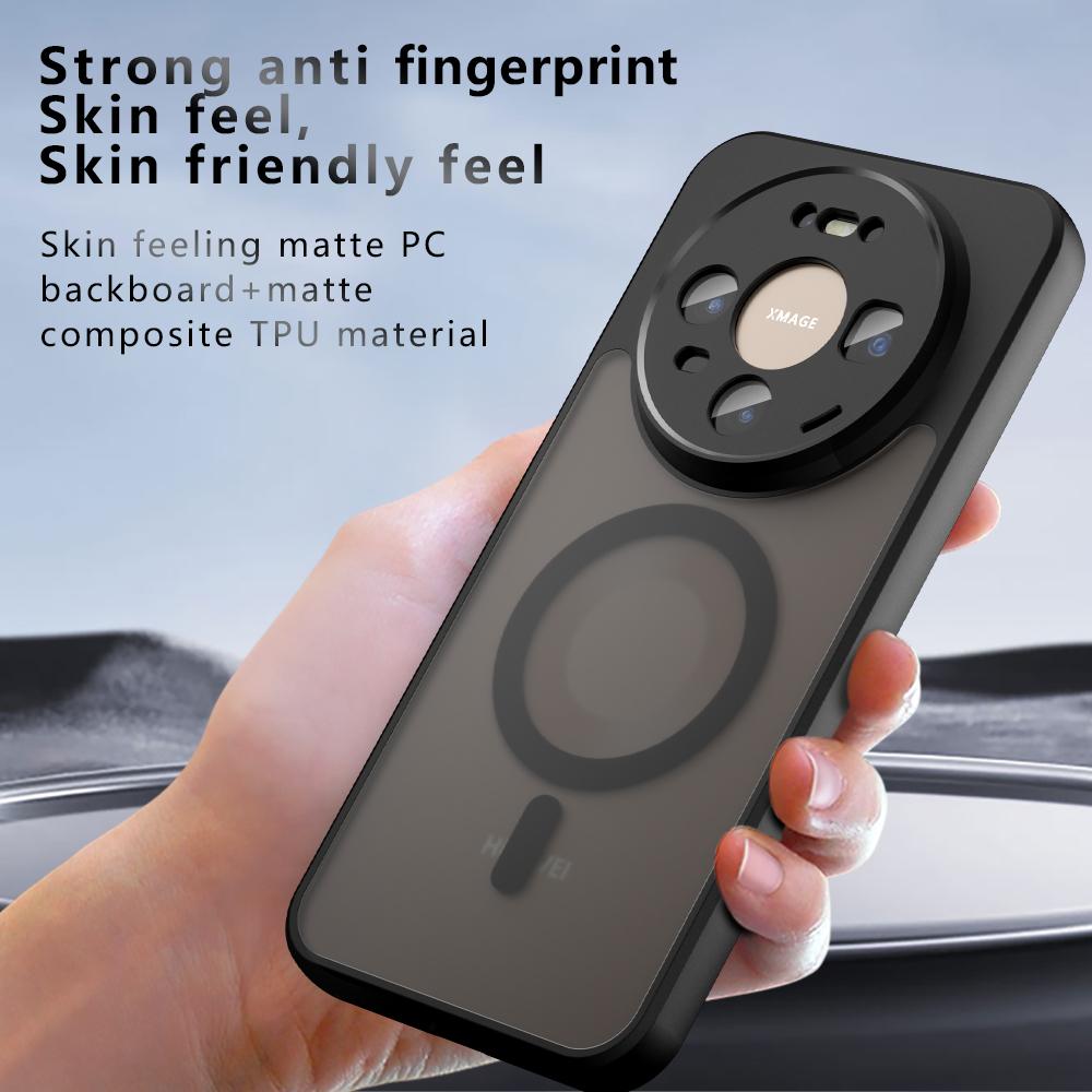 For Magsafe Magnetic Wireless Charging Case For Huawei Mate 80 Pro Max Mate80Pro Max Shockproof Back Cover Coque