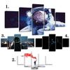 Canvas Painting 5 Pieces Astronaut Mask Man Posters Modular Prints No Frame Wall Art for Living Room Home Decor Modern Picture