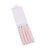 4 pezzi/3 pezzi pinzette di precisione per sopracciglia clip per depilazione sopracciglio in acciaio inossidabile set di strumenti di bellezza