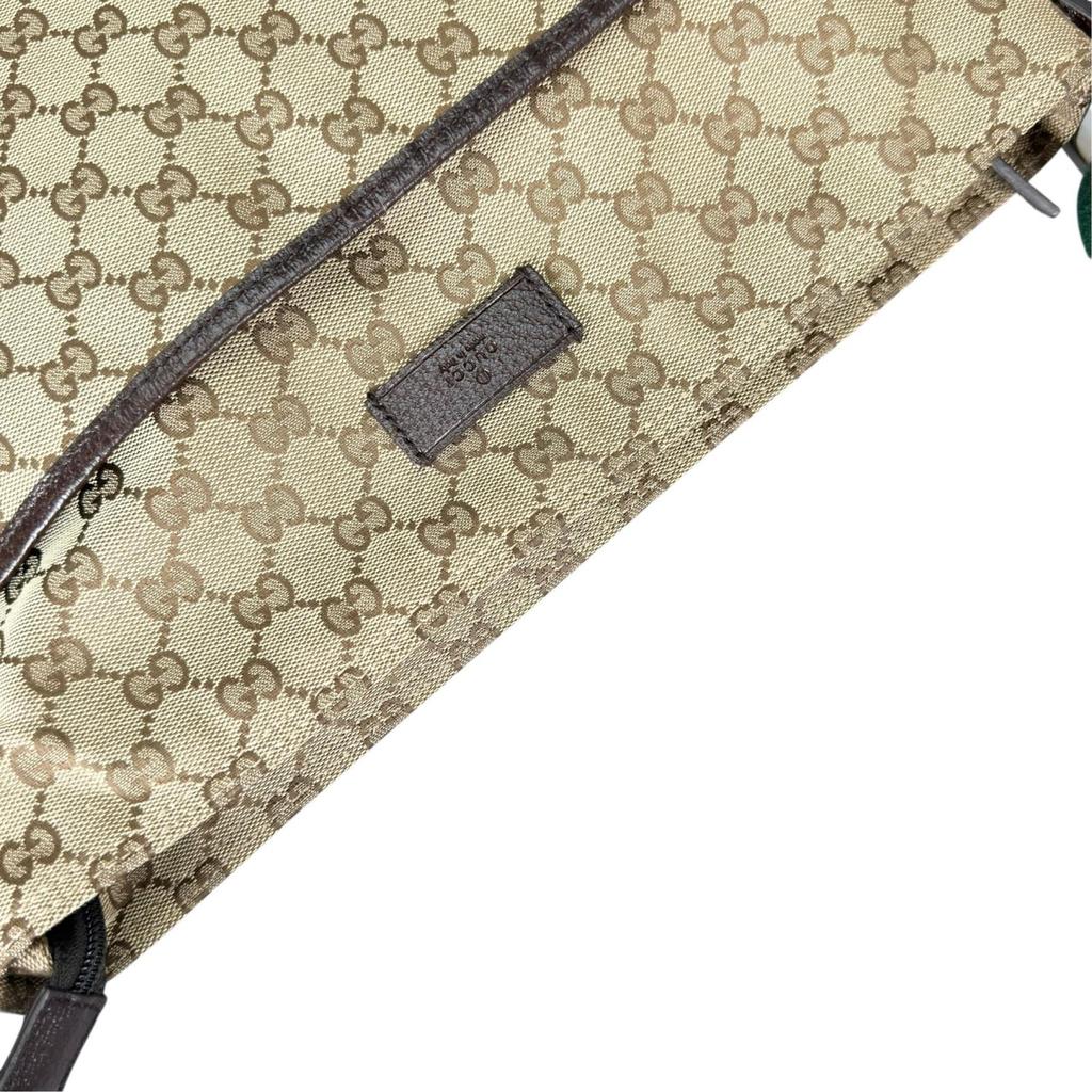 Gucci Sherry Line 189751 Tote Bag Beige Women Used