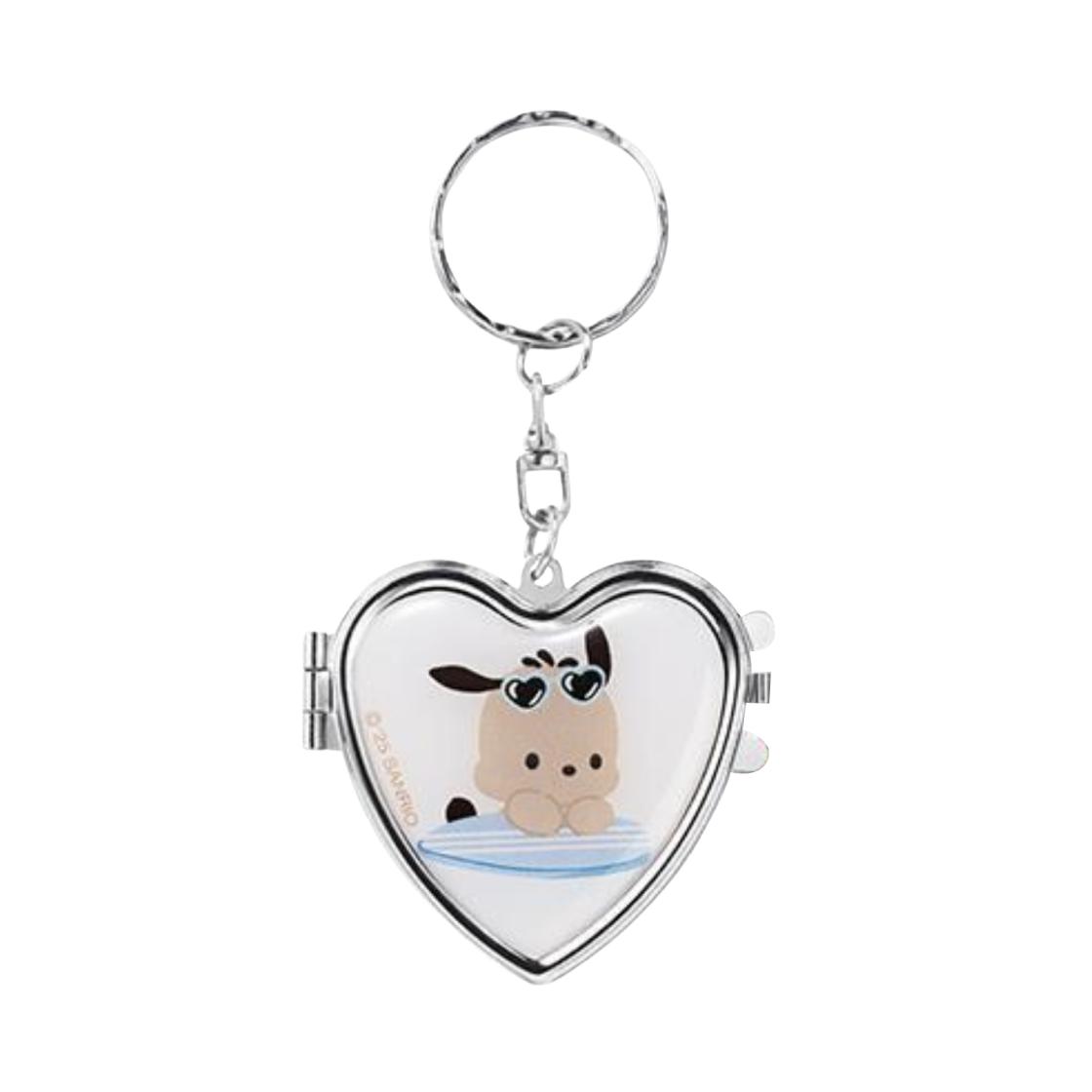 Sanrio x Wakemake Tanning Pochacco Mirror Keyring ONE SIZE