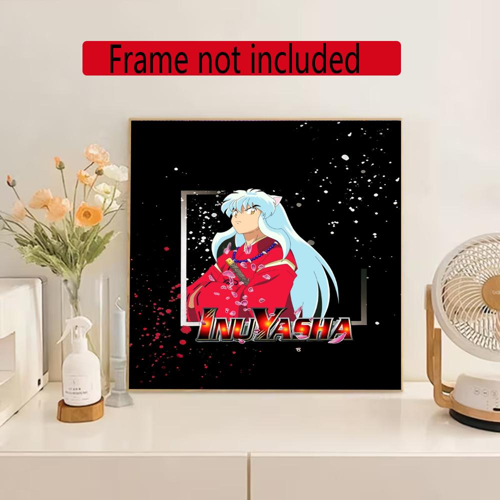 Inuyasha Diamond Painting Round Diamond Mosaic Rhinestones Diamond Embroidery Craft Kit Wall Decor Without Frame