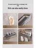 Punch-Free Wall-Mounted Bathroom Shelf - Vanity & Cosmetic Storage Rack