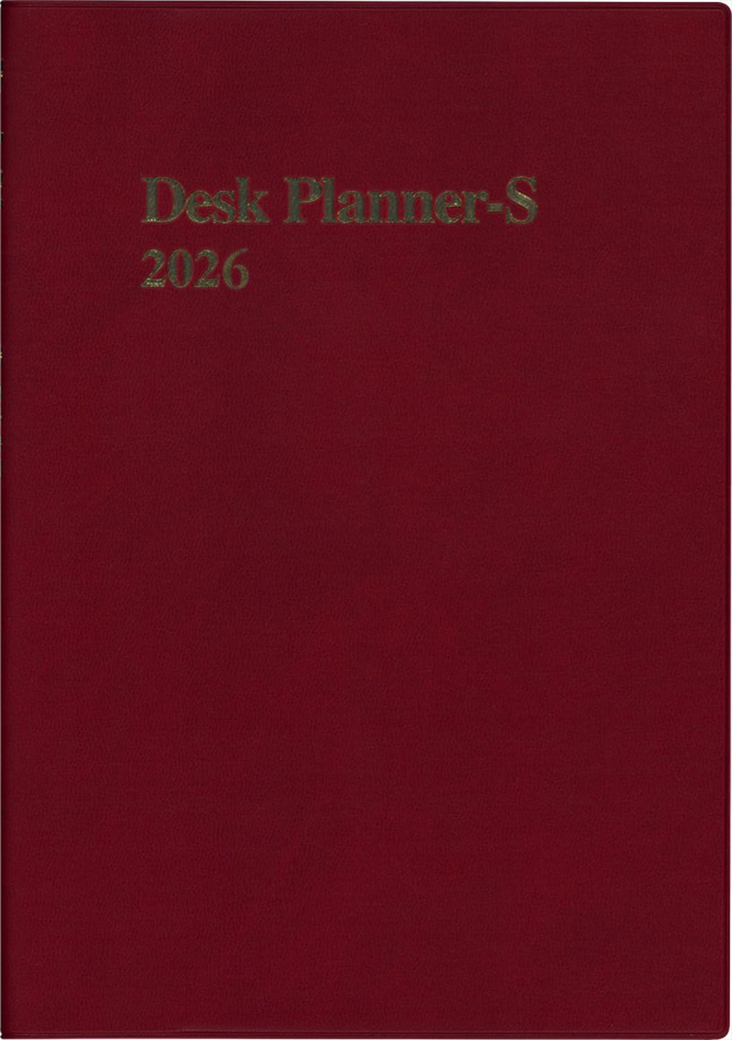 

Hakubunkan 2026 Еженедельник B5 для рабочего стола с 266 января, красный, нет. (Начинается в 2026 году) красный