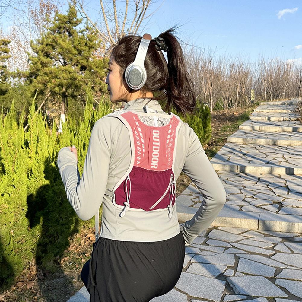 Hydration Running Vest Breathable Water Bladder Daypack Reflective Outdoors Hydration Pack for Hiking Trail Running