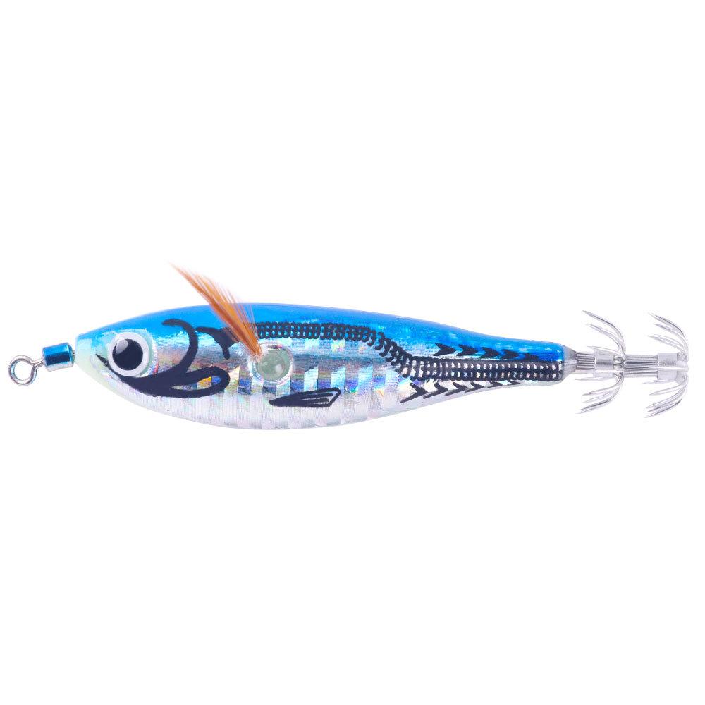 

Luminous Wooden Shrimp Fishing Bait 5.5g round Belly Octopus Lure for Night Fishing 7.8CM-5.5G