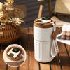 450ml Stainless Steel Coffee Cup Smart LED Temperature Display Thermos Bottle Coffee Mug Travel Mug Insulated Tumbler
