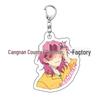 Kpop Demon Hunter Girl Group Keychain: Lumi, Zoe, Mira & Qin Yu Cute Acrylic Schoolbag Pendant