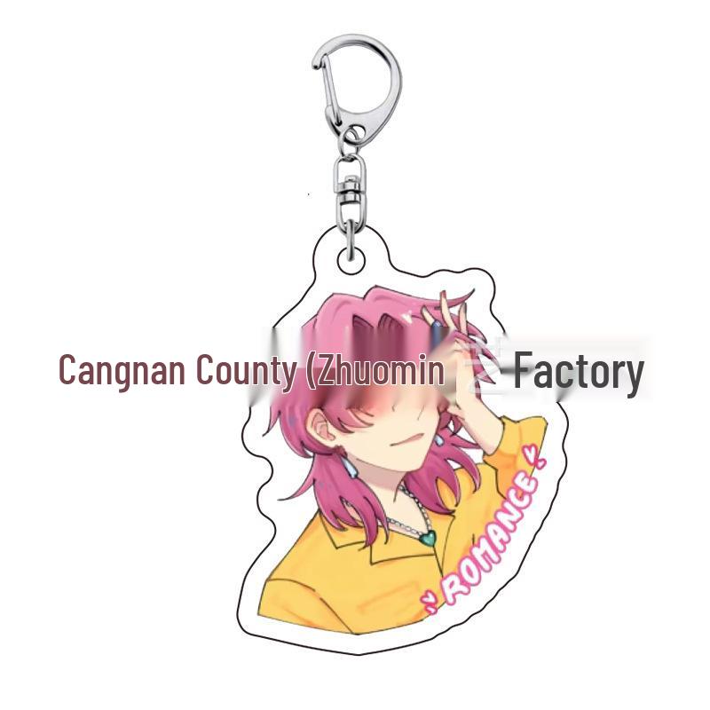 Kpop Demon Hunter Girl Group Keychain: Lumi, Zoe, Mira & Qin Yu Cute Acrylic Schoolbag Pendant