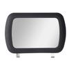 Black Car Vehicle Clip-on Sun Visor Vanity Mirror Sun-shading Cosmetic Mirror 1×