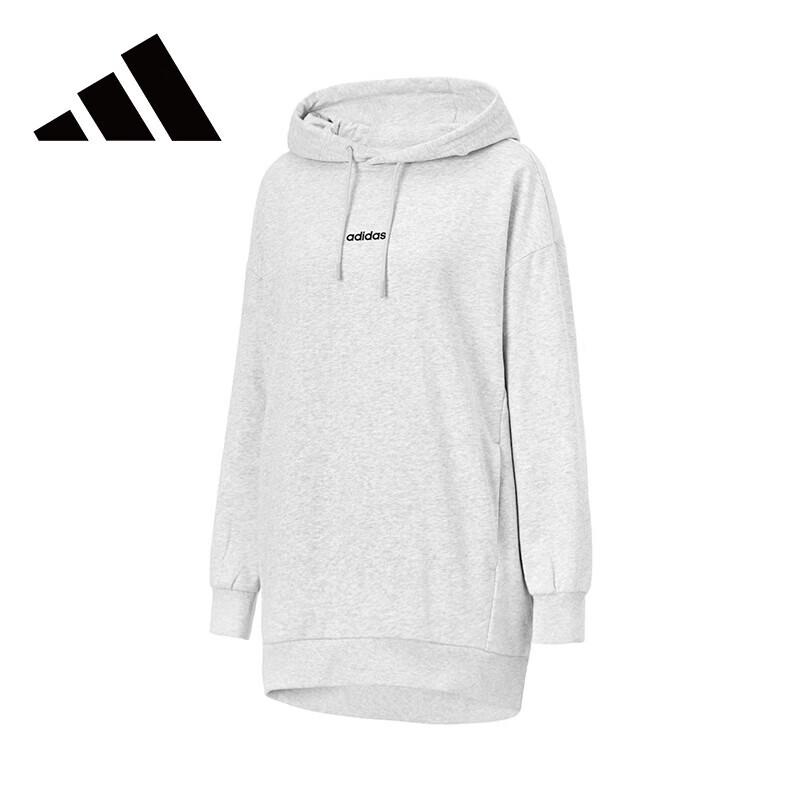 Adidas Women s Mid-Length Hooded Sweatshirt JZ7410 M