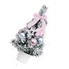 Kleiner Weihnachtsbaum 11,8 Zoll Exquisiter Wiederverwendbarer Tisch-Weihnachtsbaum für Einkaufszentrum Hoteldekoration