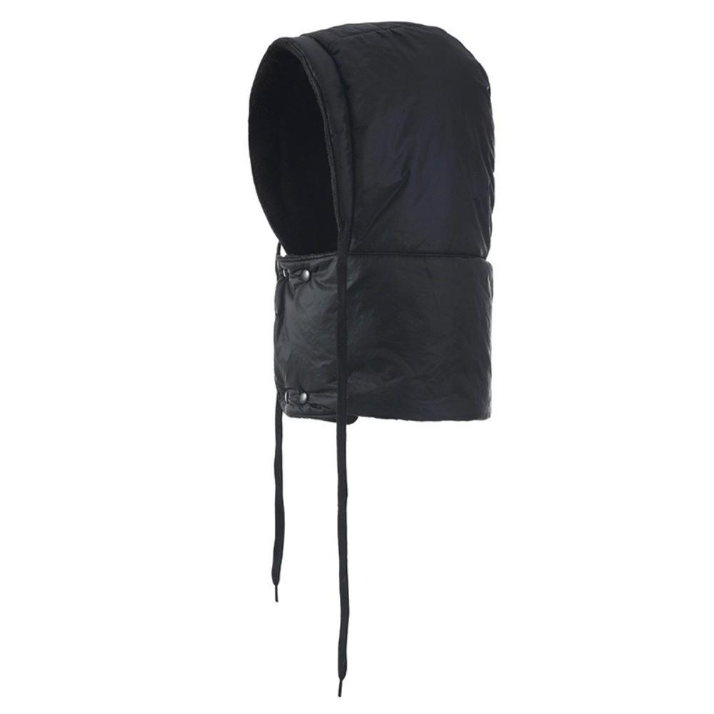 Fashion Winter Warm Hat Thickened Windproof Ear Protection Hat Keep Warm Neck Warmer Integrated Scarf Hat Set Outdoor