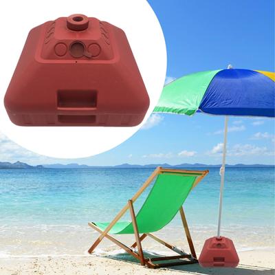 Befüllbare Regenschirm Basis Strand Stehen Markt Stabile Pole Halter Sonne