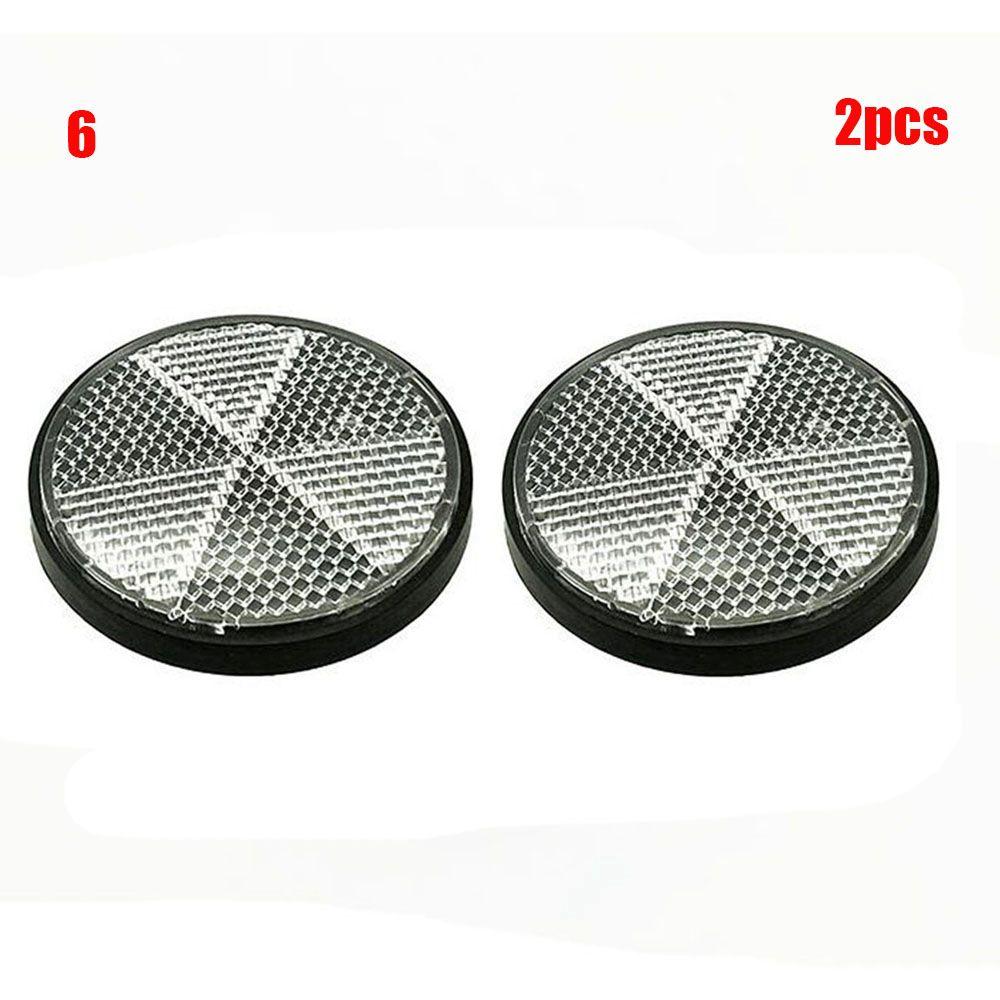 2pcs Plastic Flashing Cycling Lights Bicycle Reflect Accessories Wheel Rim Reflective Safety Warning Light Bike Spoke Reflector