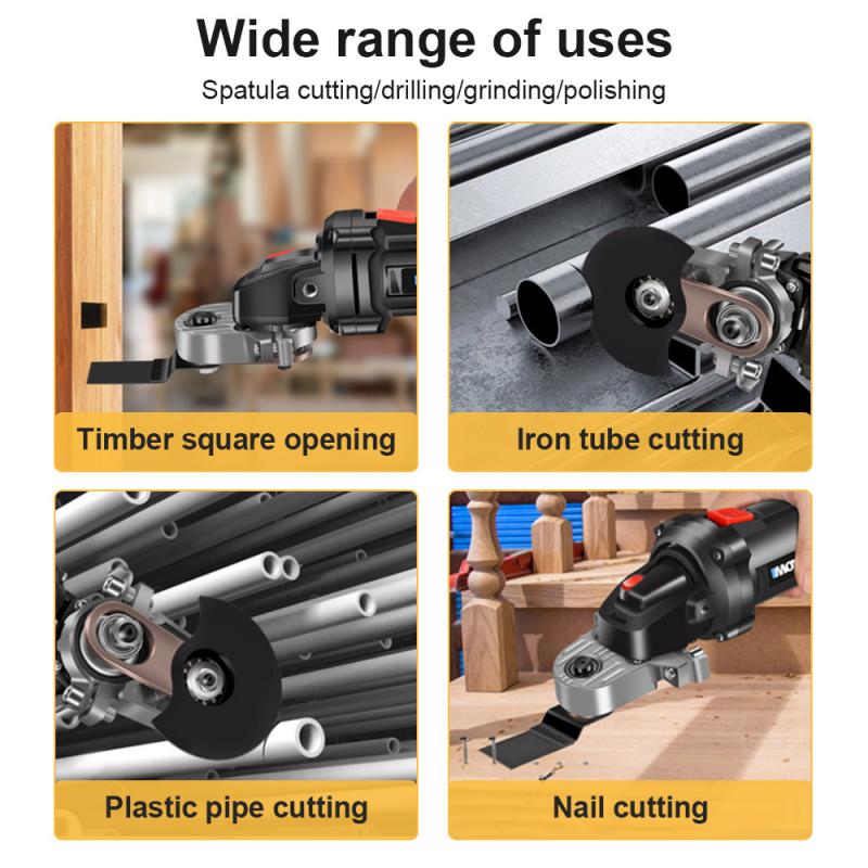 Multifunctional Electric Renovator Power Tools Angle Grinder M10 Modified Accessories Battery Renovator Multi Cutter Tools