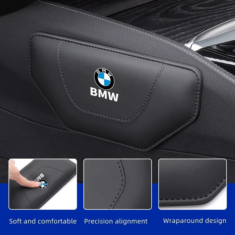 2025 Hot Car Leather Knee Pad Leg Pad Hand Inside Armrest Leg Pad Holder Support Accessories For BMW E46 E90 E60 F30 F10 E39 E36