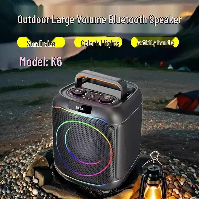Aiwa K6 High Volume Bluetooth Outdoor Home Karaoke Speaker