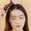 Massage Comb Head Massager Sandalwood Massage Board Four Tooth Comb Whale Comb Scalp Scraping Massager Body Massage Tool