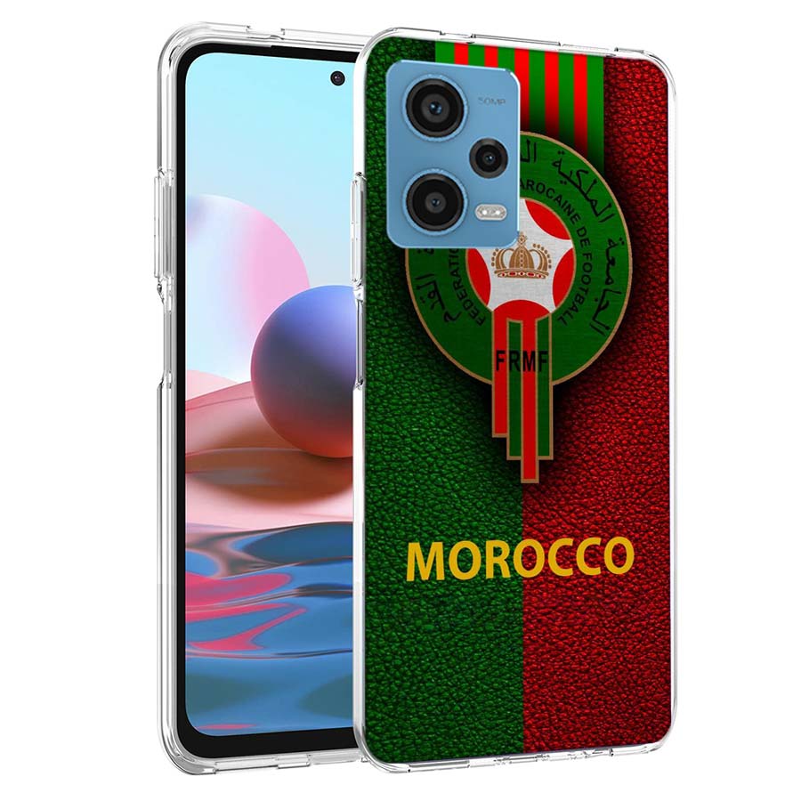 Morocco Flag Phone Case For Xiaomi Poco X7 X5 X6 F6 Pro F7 Ultra M5S X3 M6 M5 X4 F4 GT Mi F5 F3 M3 TPU Soft Cover Capa Cute Fund