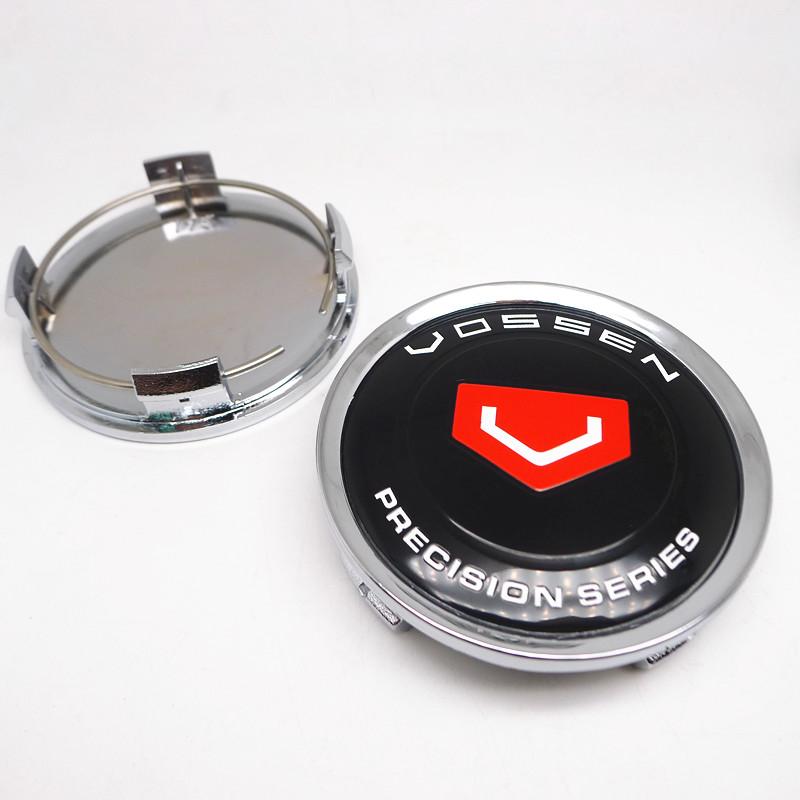 

4pcs 75mm Vossen Wheel Center Caps Hub Car Rims Replace Dust-proof Cover Hubcaps Auto Styling Accessories