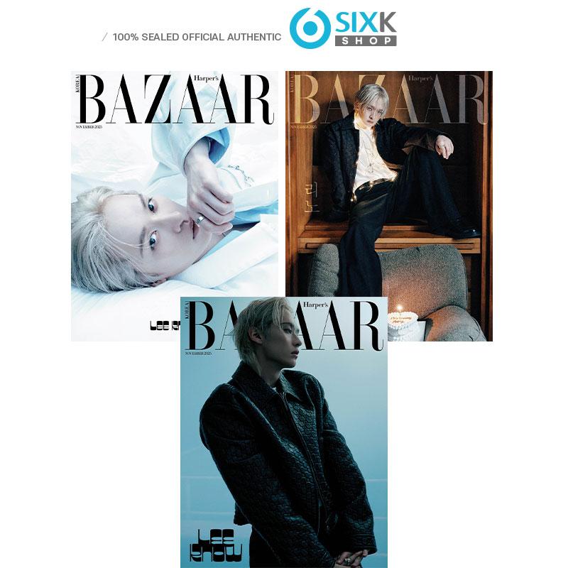 [Pre-order] BAZAAR - LEE KNOW(STRAY KIDS) Cover (NOV ISSUE 2025) (With Translation)