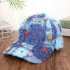 Elegant Handmade Beaded Flower Tweed Baseball Cap Women Luxury Rhinestone Pearl Dad Hat Designer Style Sun Hat