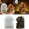 Silicone Mould For Tigers Themed Candle And Decorative For Candle And Diffuser Stone