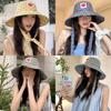 Trendy Womens Checkered Fisherman Hat With Large Brim For Sun Protection And Fashionable Look