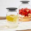 HARIO Essigaufbewahrung Frucht für Hergestellt in Behälter, Topf, 500ml, Essiggurken, Schwarz, Japan, VFP-500-B